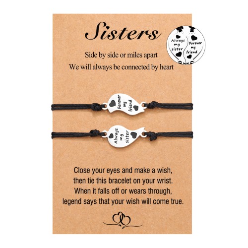 Matching bracelets for on sale sisters